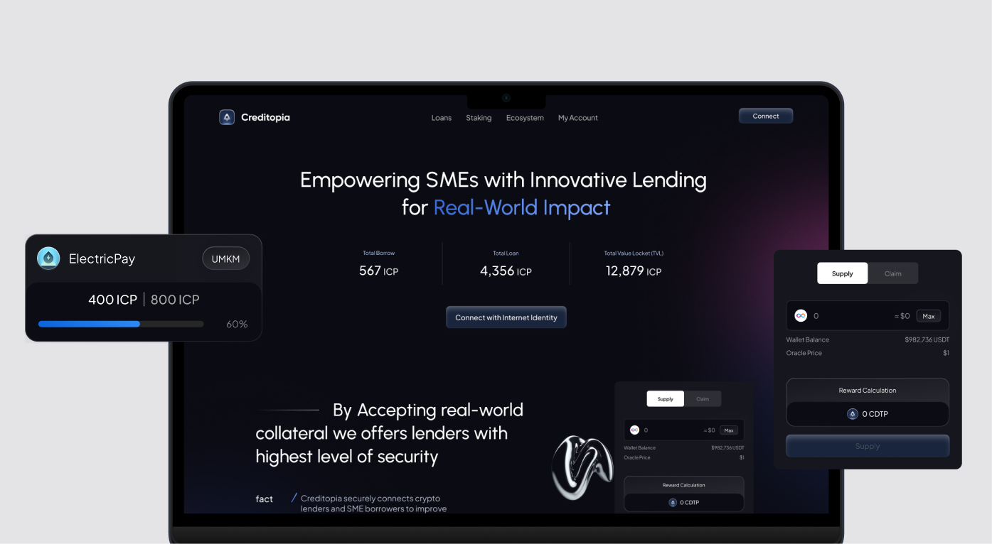 Creditopia project preview